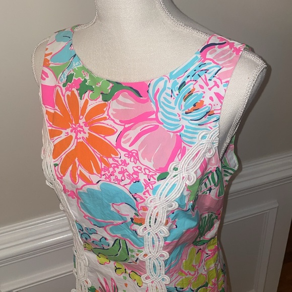 Lilly Pulitzer‎ for Target 20th Anniversary Floral Shift Dress Size 8 - Picture 6 of 14